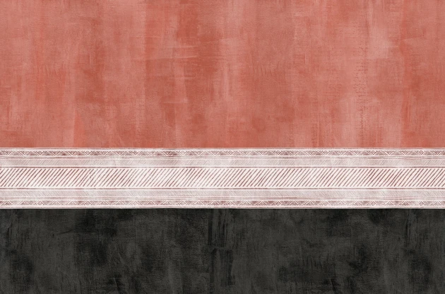 Tecnografica Decoratives Rohe Red - mural z motywem płótna
