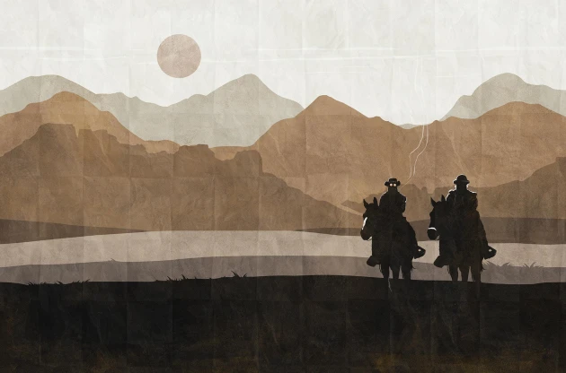 Tecnografica Decoratives Freeman Desert - mural z motywem górskiego krajobrazu