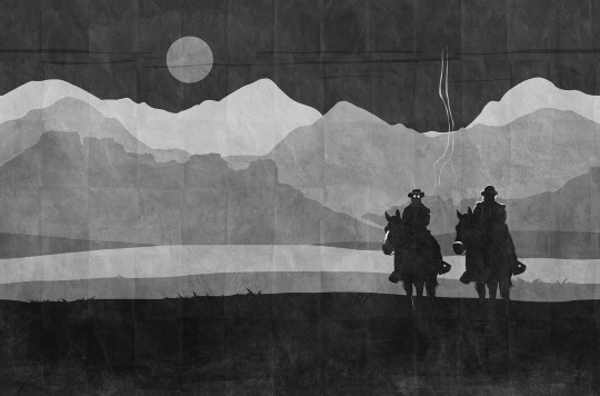 Tecnografica Decoratives Freeman By Night - mural z motywem górskiego krajobrazu