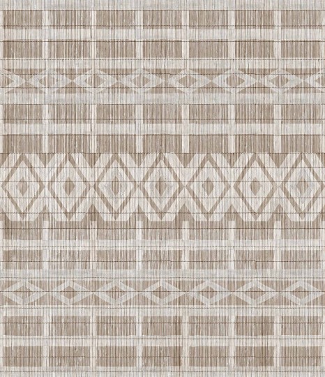 Tecnografica Decoratives Tiebele Sand - mural z motywem geometrycznych kształtów
