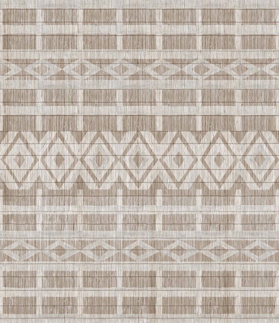 Tecnografica Decoratives Tiebele Sand - mural z motywem geometrycznych kształtów