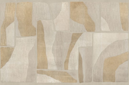 Tecnografica Decoratives Yakouba Sand - mural z motywem geometrycznych kształtów
