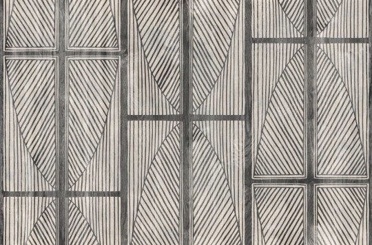 Tecnografica Decoratives Masai Black - mural z motywem geometrycznych kształtów