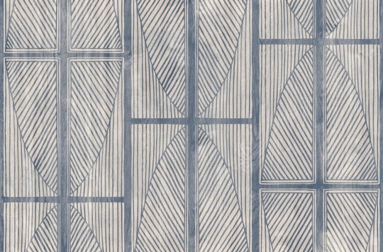 Tecnografica Decoratives Masai Blue - mural z motywem geometrycznych kształtów