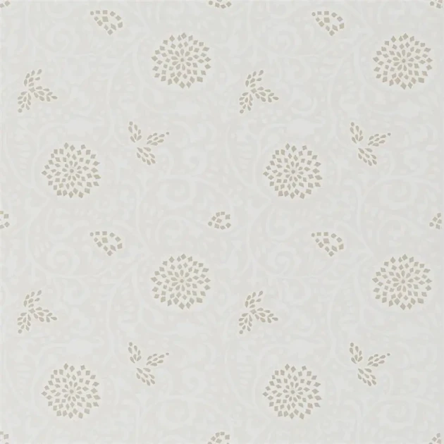 Designers Guild PDG1147/01 Porcelaine De Chine Shaqui Cobalt - tapeta z motywem wirującym