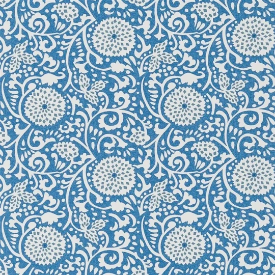 Designers Guild PDG1147/07 Porcelaine De Chine Shaqui Vintage Green - tapeta z motywem wirującym