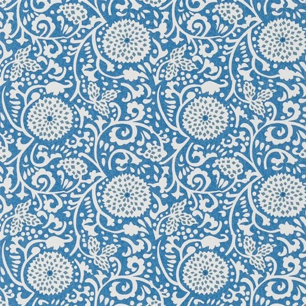 Designers Guild PDG1147/07 Porcelaine De Chine Shaqui Vintage Green - tapeta z motywem wirującym