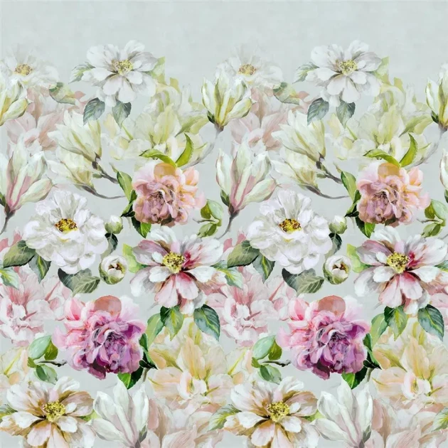 Designers Guild PDG1149/01 Porcelaine De Chine Jardin Botanique Peony - tapeta z motywem kwiatów