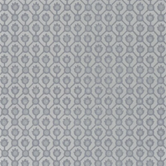 Designers Guild PDG1150/04 Porcelaine De Chine Jaal Stone - tapeta z motywem geometrycznej siatki