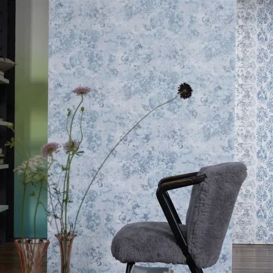 Designers Guild PDG1126/05 Minakari Tarbana Delft - tapeta z motywem kwiatów