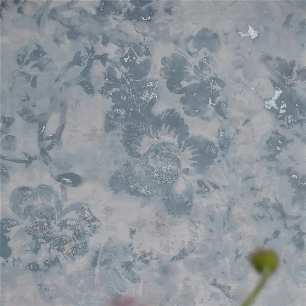 Designers Guild PDG1126/05 Minakari Tarbana Delft - tapeta z motywem kwiatów