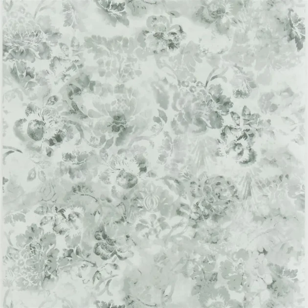 Designers Guild PDG1126/06 Minakari Tarbana Eau De Nil - tapeta z motywem kwiatów
