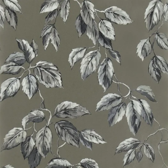 Designers Guild PDG1127/06 Minakari Jangal Zinc - tapeta z motywem liści