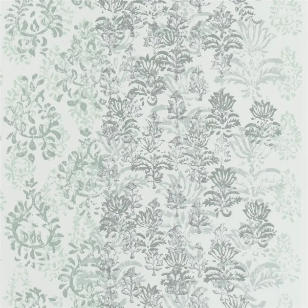 Designers Guild PDG1130/04 Minakari Kasavu Jade - tapeta z motywem adamaszku