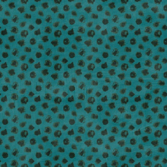 Tecnografica Art Collections Mauricio Lara: Abstracto Teal A - mural z motywem płatków