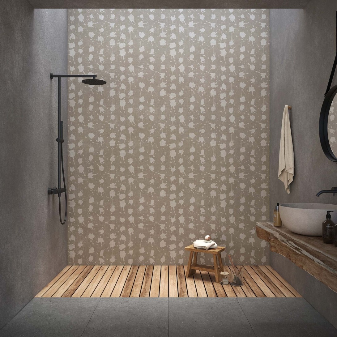 Tecnografica Art Collections Mauricio Lara: Expresiones Blue A - mural z motywem płatków