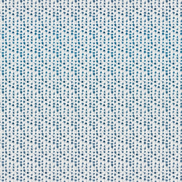 Tecnografica Art Collections Mauricio Lara: Expresiones Blue B - mural z motywem płatków