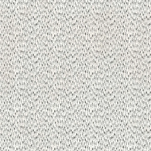 Tecnografica Art Collections Mauricio Lara: Exodo Black and White B - mural z motywem kropel
