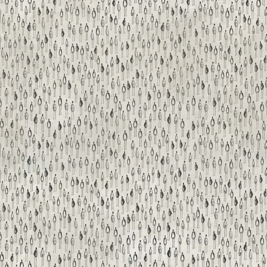 Tecnografica Art Collections Mauricio Lara: Exodo Grey A - mural z motywem kropel