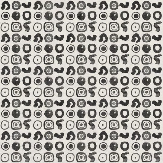 Tecnografica Art Collections Mauricio Lara: Signos Grey A - mural z motywem rzędów kształtów