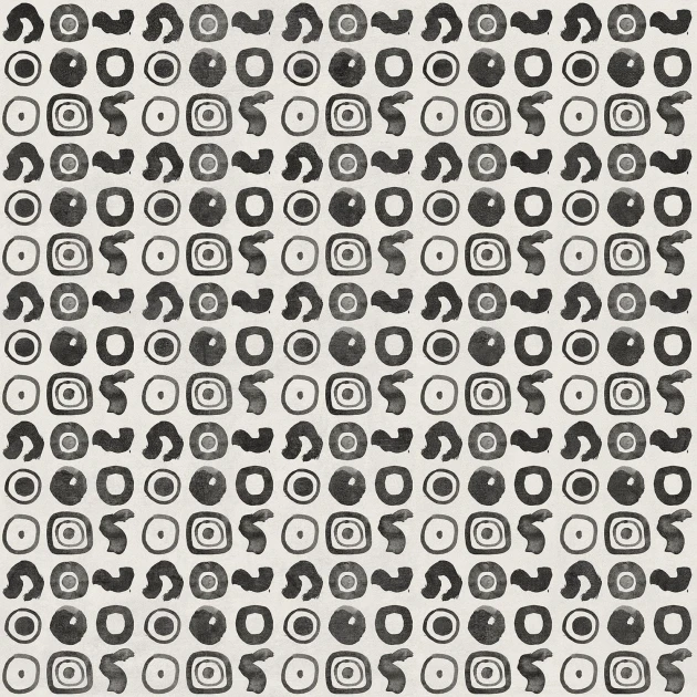 Tecnografica Art Collections Mauricio Lara: Signos Grey A - mural z motywem rzędów kształtów