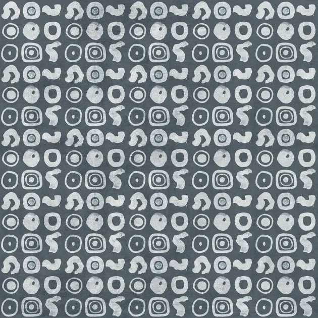 Tecnografica Art Collections Mauricio Lara: Signos Blue A - mural z motywem rzędów kształtów