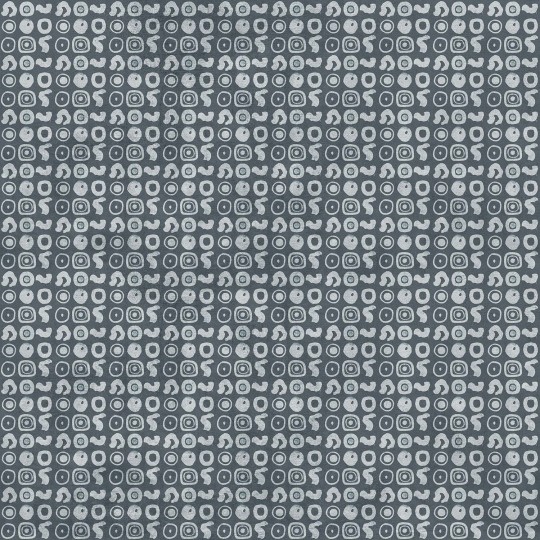 Tecnografica Art Collections Mauricio Lara: Signos Blue B - mural z motywem rzędów kształtów