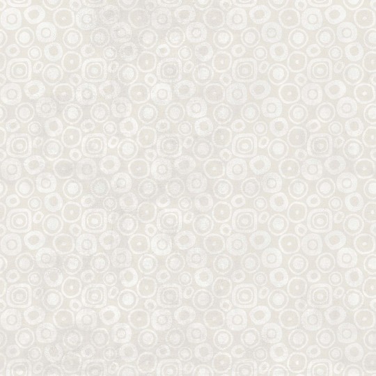 Tecnografica Art Collections Mauricio Lara: Óom White A - mural z motywem abstrakcyjnych kół