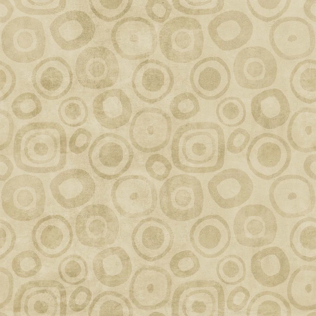 Tecnografica Art Collections Mauricio Lara: Óom Sand B - mural z motywem abstrakcyjnych kół