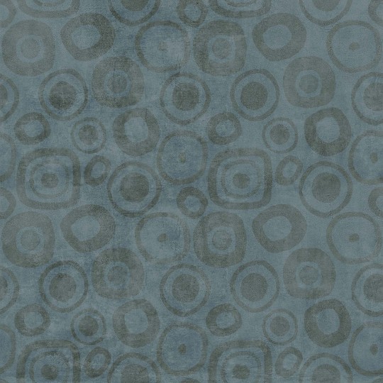 Tecnografica Art Collections Mauricio Lara: Óom Blue B - mural z motywem abstrakcyjnych kół