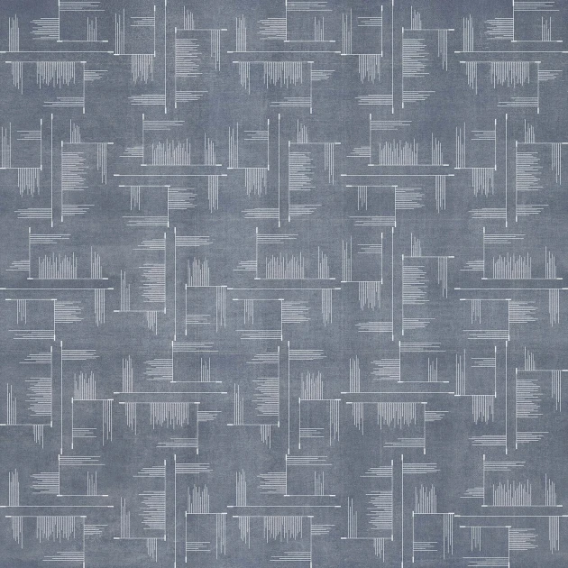 Tecnografica Art Collections Mauricio Lara: Trazos Chalk Blue - mural z motywem przetarć