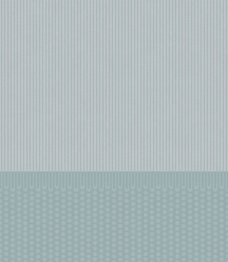Tecnografica Art Collections Paolo Giordano & Simona Cardinetti: Twiggy Powder Blue - mural z motywem pionowych linii i kropek