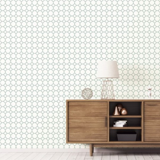 Galerie G45402 Just Kitchen - geometryczna tapeta z motywem ośmiokątów