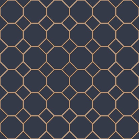 Galerie G45403 Just Kitchen - geometryczna tapeta z motywem ośmiokątów