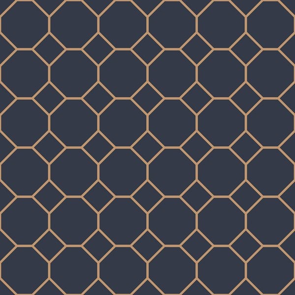 Galerie G45403 Just Kitchen - geometryczna tapeta z motywem ośmiokątów