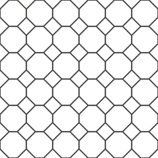 Galerie G45405 Just Kitchen - geometryczna tapeta z motywem ośmiokątów
