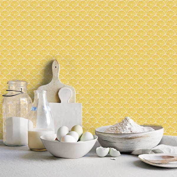 Galerie G45438 Just Kitchen - tapeta z motywem plasterków pomarańczy