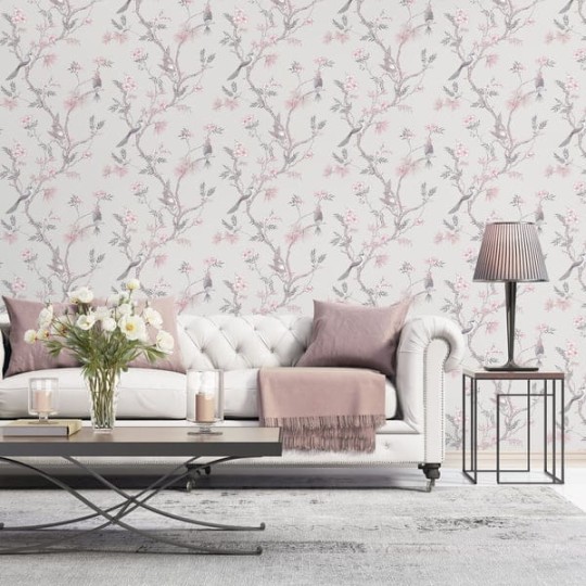 Galerie G78491 Secret Garden - tapeta z motywem ptaków i gałęzi