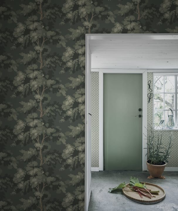 Sandberg S10238 Le Village Raphael Moss Green - tapeta z drzewami