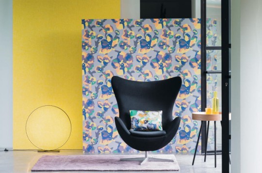 Casamance 72520841 Select 4 Effervescence - minimalistyczna tapeta z motywem postarzanej ściany