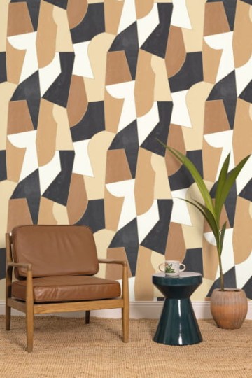 Caselio 104511090 XXL Etoffe - tapeta geometryczna