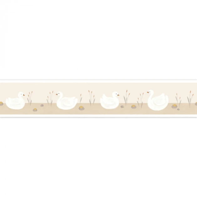 Casadeco 85511825 Rose & Nino Cad Frise Leonie - border z motywem łabędzi