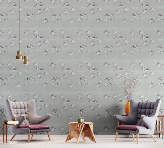 Marburg 46784 Smart Art Aspiration - mural z motywem ryb