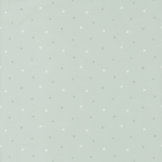 Casadeco 82836127 Happy Dreams Snowflake - tapeta z motywem jednokolorowej tkaniny