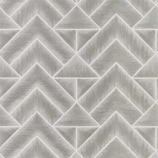 Designers Guild PDG1049/02 Mandora Mandora Silver - tapeta z motywem rombów