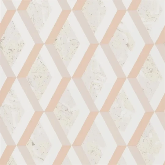 Designers Guild PDG1054/04 Mandora Jourdain Fresco - tapeta z motywem rombów