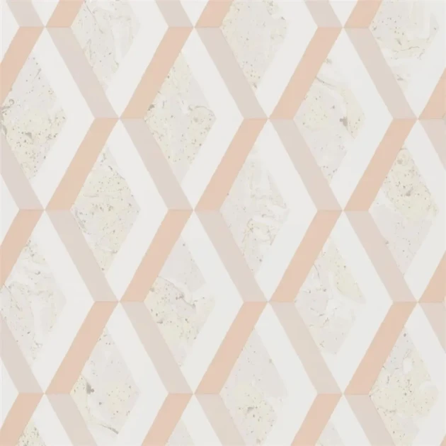 Designers Guild PDG1054/04 Mandora Jourdain Fresco - tapeta z motywem rombów