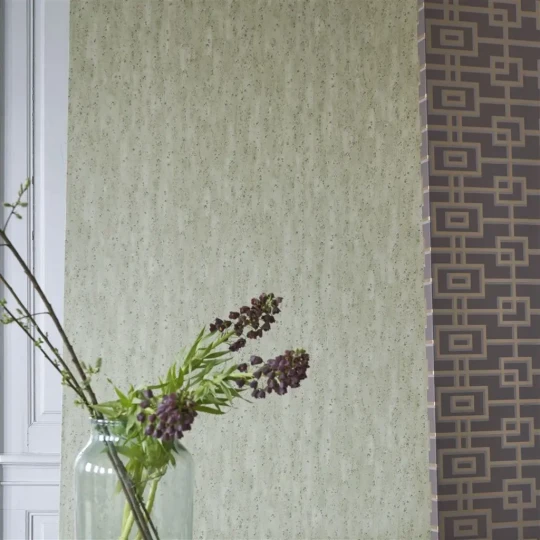 Designers Guild PDG1063/02 Zardozi Shirakawa Ivory - tapeta z motywem betonowej ściany