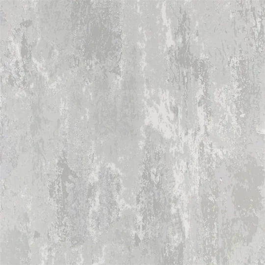 Designers Guild P555/19 Plain & Textured II Ajanta Beton - tapeta z motywem postarzanej ściany z betonu
