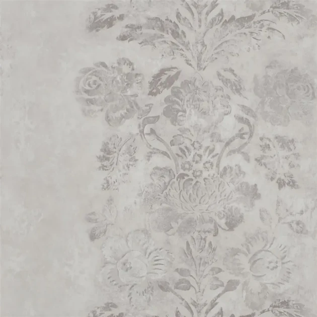 Designers Guild PDG674/09 Caprifoglio Damasco Crocus - tapeta z motywem adamaszku